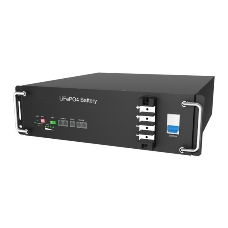 2560Wh 51.2V DC Rack Mount Lifepo4 Batterij voor industriële commerciële energieopslag