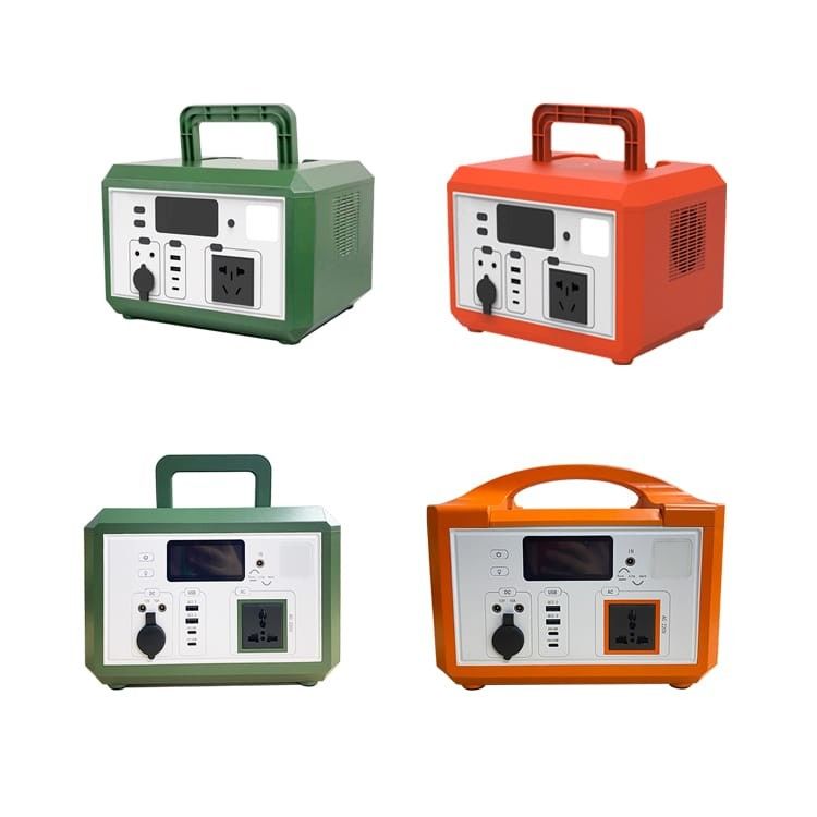 600w draagbare Lifepo4 batterij, zonne-energie generator voor kamperen