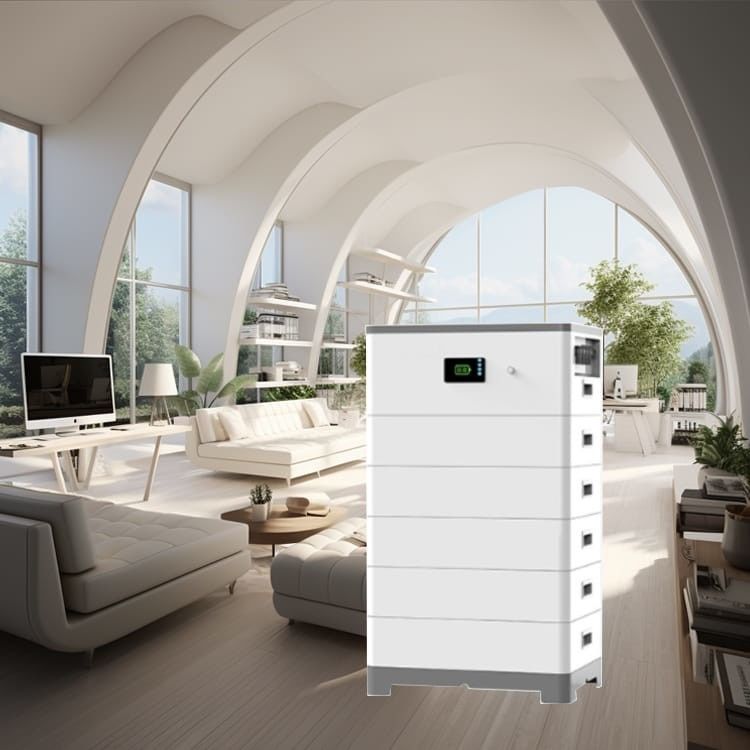 51.2V 100AH Stack All In One Rackmount Lithiumbatterij voor thuis zonne-energieopslag