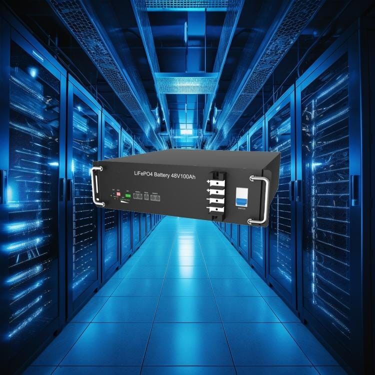 Batterijpakket 24v 200ah Lithium-ionbatterij Rack gemonteerd zonne-systeem energieopslagbatterij