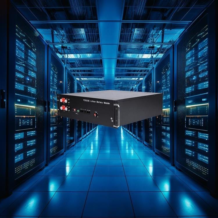 Hoogspanningsrack gemonteerd 50kWh Lifepo4 Rackmount Lithiumbatterij energieopslagsysteem voor industriële toepassingen