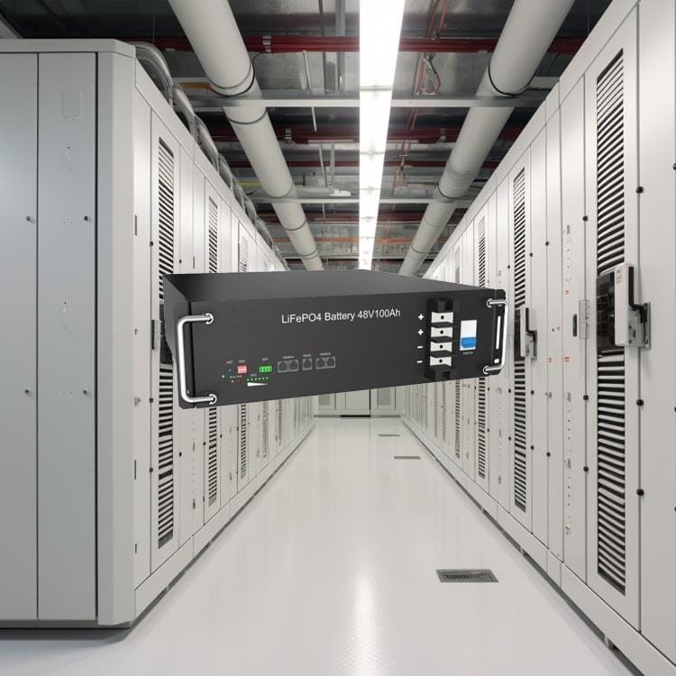 Hoogspannings Lifepo4 Rackmount Lithiumbatterij 30kwh-50kwh Energieopslag Systeem