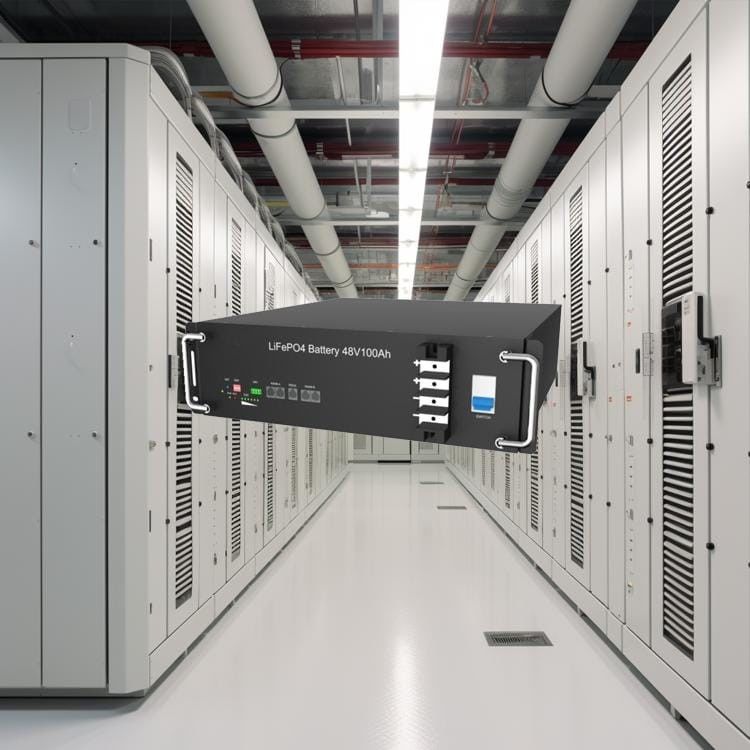 48V 100ah Rack LiFePO4 Batterij module oplaadbaar voor industriële energieopslag thuis