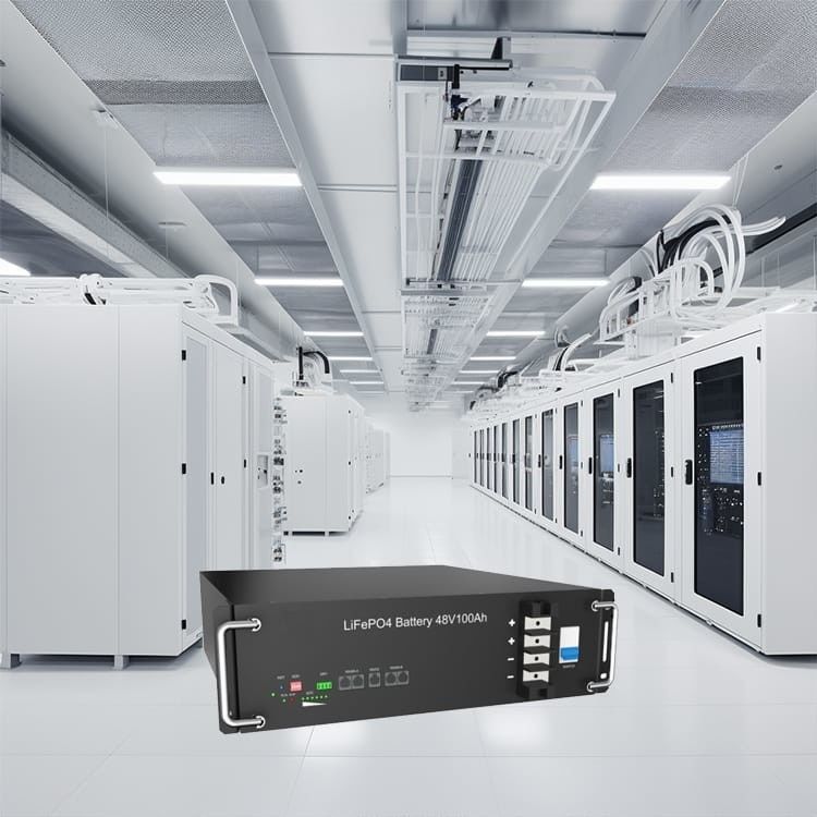 50 kWh hoogspannings Lifepo4 Rackmount energieopslag systeem voor commerciële installaties