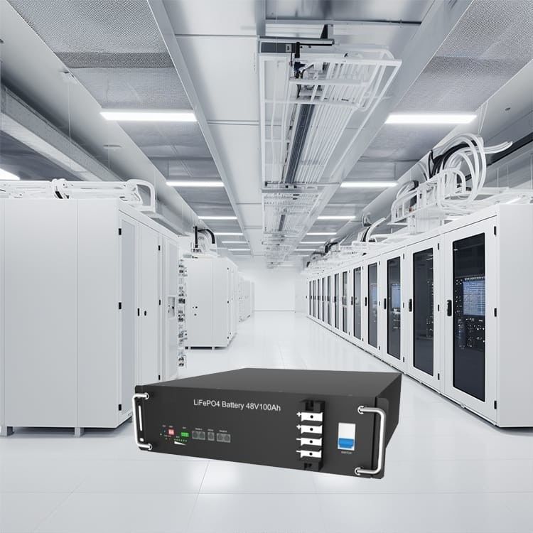 Zwarte lithiumbatterie, 51.2 V 100ah Lifepo4 batterij voor zonnestelsel