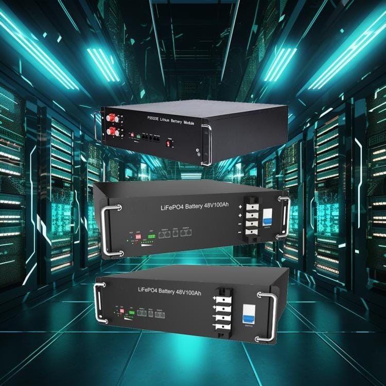 2.56kwh 5.12kwh 10.24kwh 200a op een rack gemonteerde thuisbatterij voor energieopslag